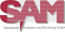 Logo of SAM GmbH - Statistical Analyses and Monitoring